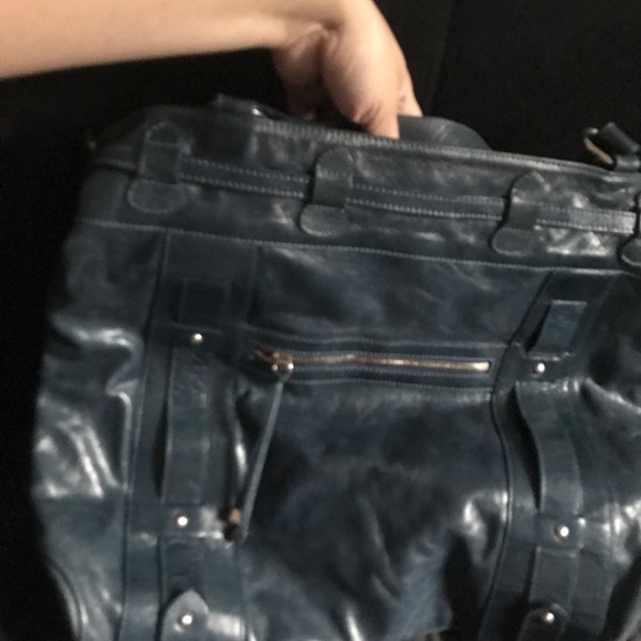 Belen Echandia Leather large shoulder tote bag - Picture 8 of 8